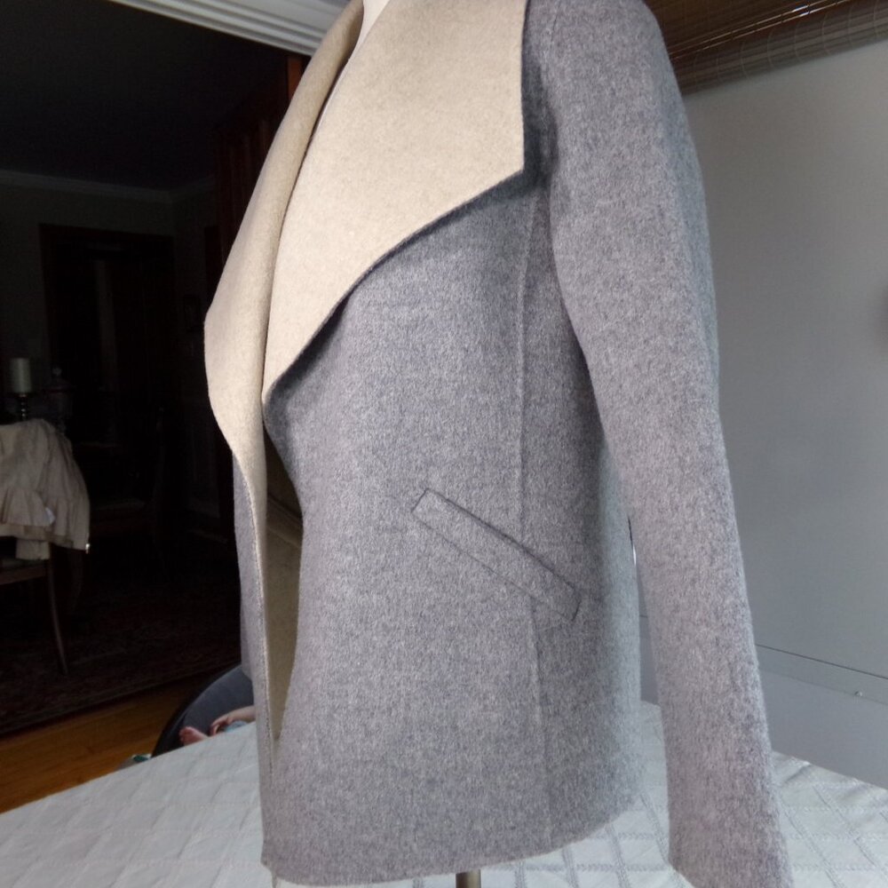 Gray & Tan Talbots Jacket